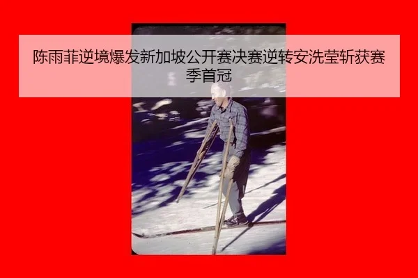 陈雨菲逆境爆发新加坡公开赛决赛逆转安洗莹斩获赛季首冠