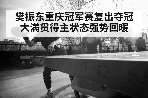 樊振东重庆冠军赛复出夺冠大满贯得主状态强势回暖